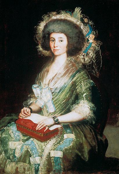 Francisco de Goya Portrait of Manuela Camas y de las Heras France oil painting art